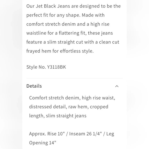 Flying Monkey Jeans. Size 25. Excellent Condition. - Picture 4 of 10